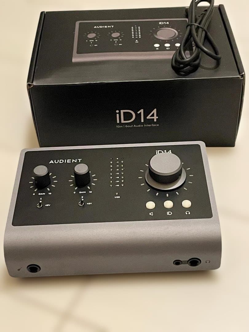 限定値下げ！説明書なしAUDIENT iD14mkIIオーディオインターフェイス