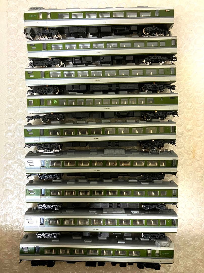 KATO JR東日本 189系 あさま色 特急電車 9両