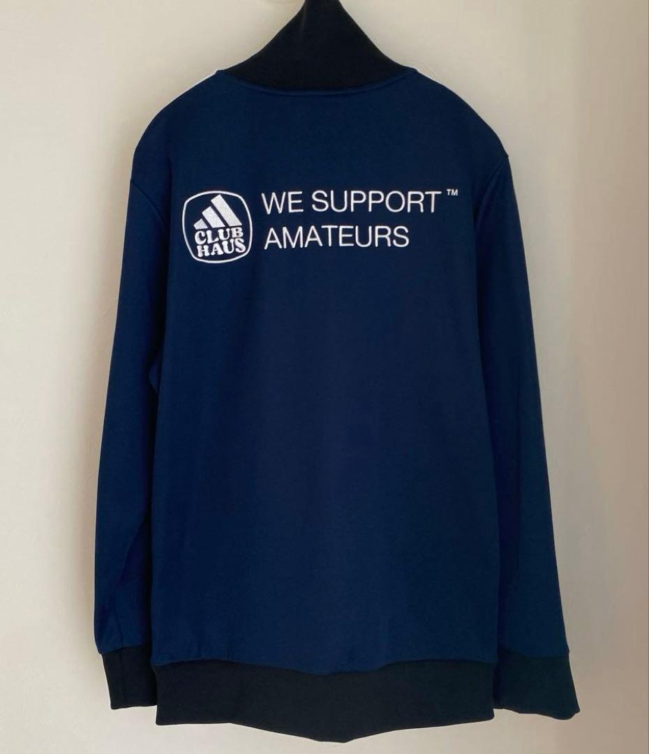 CLUB HAUS×adidasgolfネイビートラックジャケットMサイズ