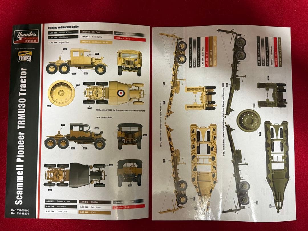 サンダーモデル イギリス スキャメル パイオニア　1/35