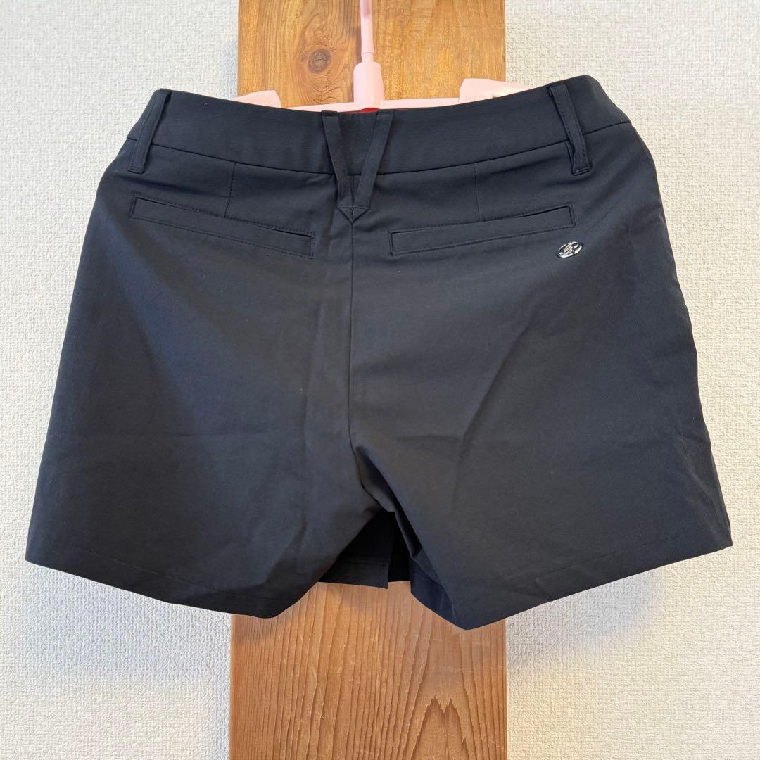 デサント ゴルフ キュロットスカート ブラック レディース