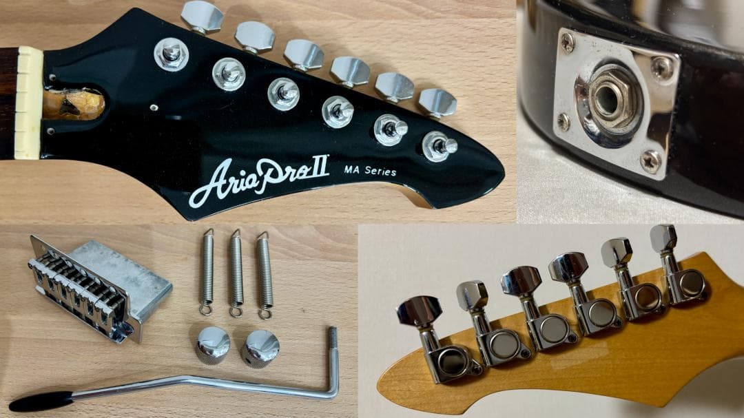 【送料無料】Aria Pro Ⅱ アリアプロ２　MAシリーズ　ブラック