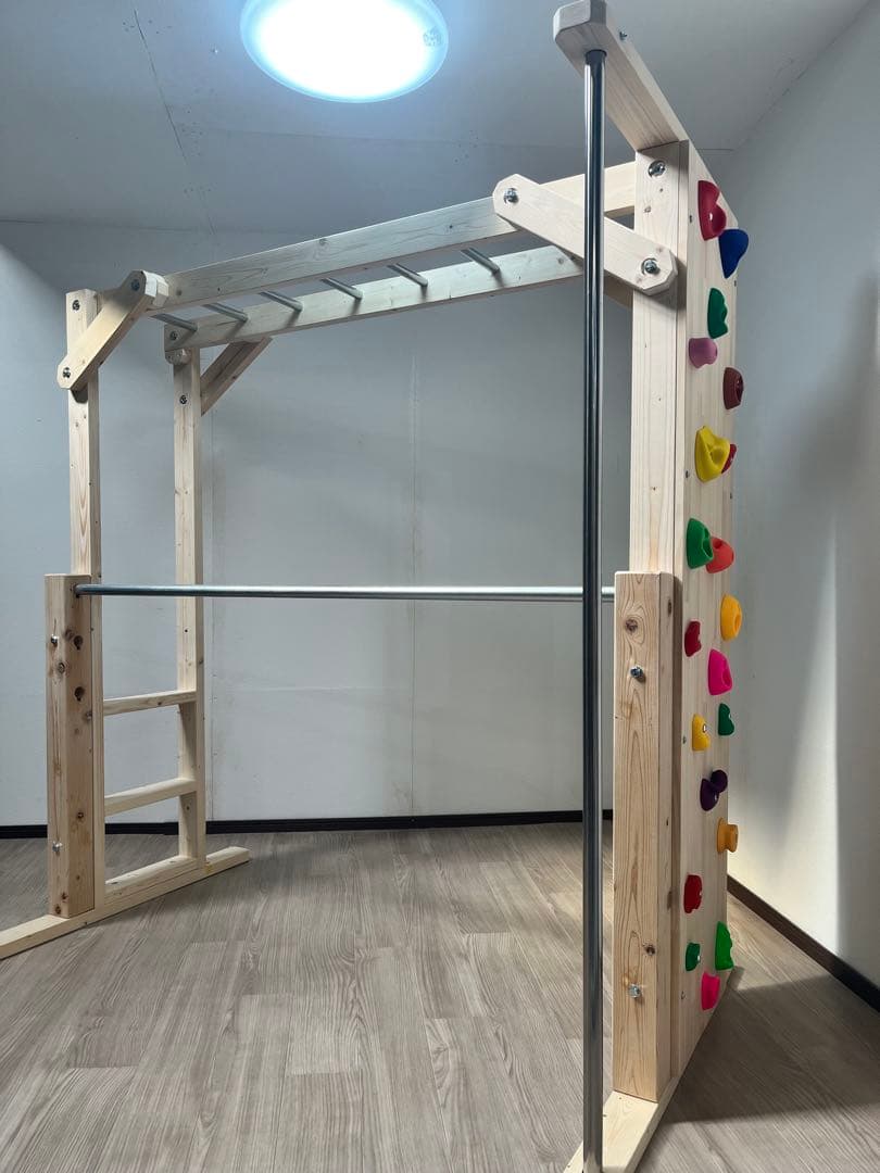 うんてい　室内うんてい　知育　知育玩具　遊具　雲梯　ボルダリング