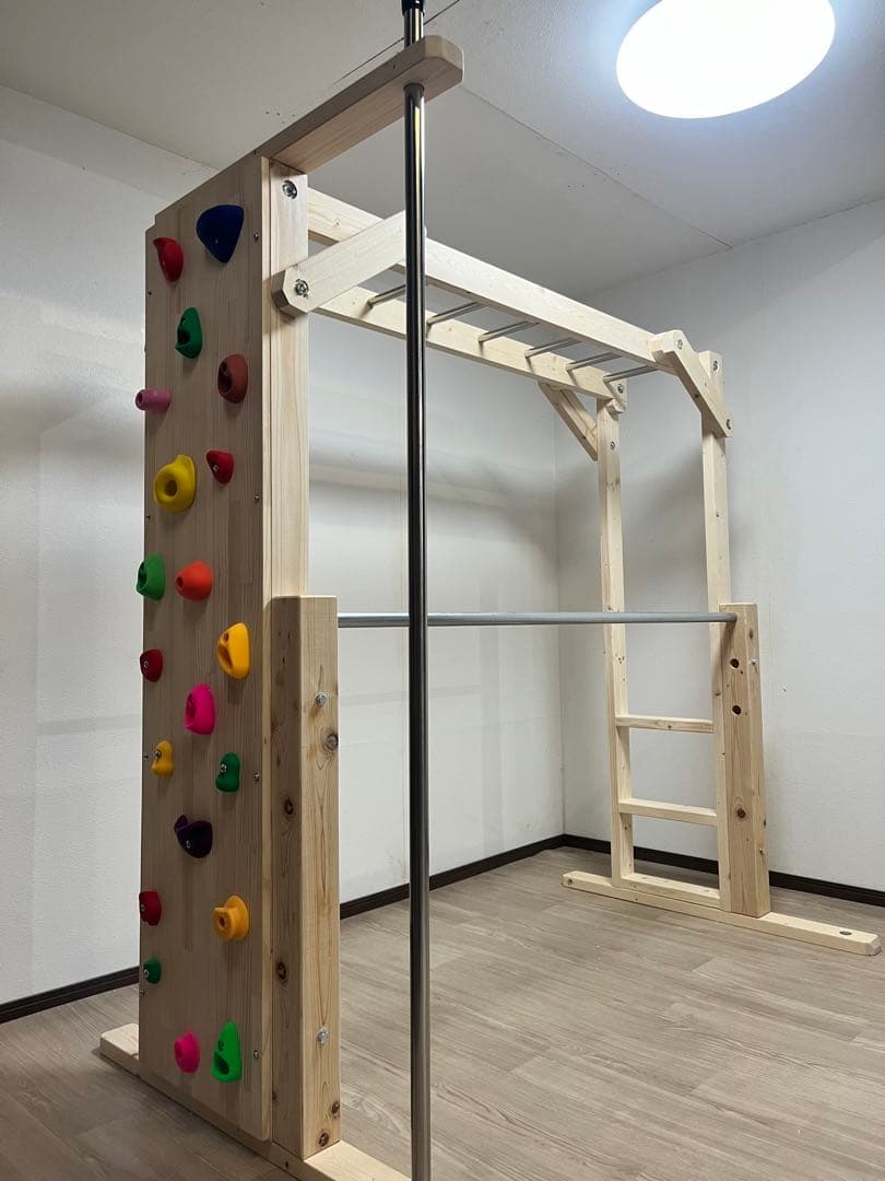 うんてい　室内うんてい　知育　知育玩具　遊具　雲梯　ボルダリング
