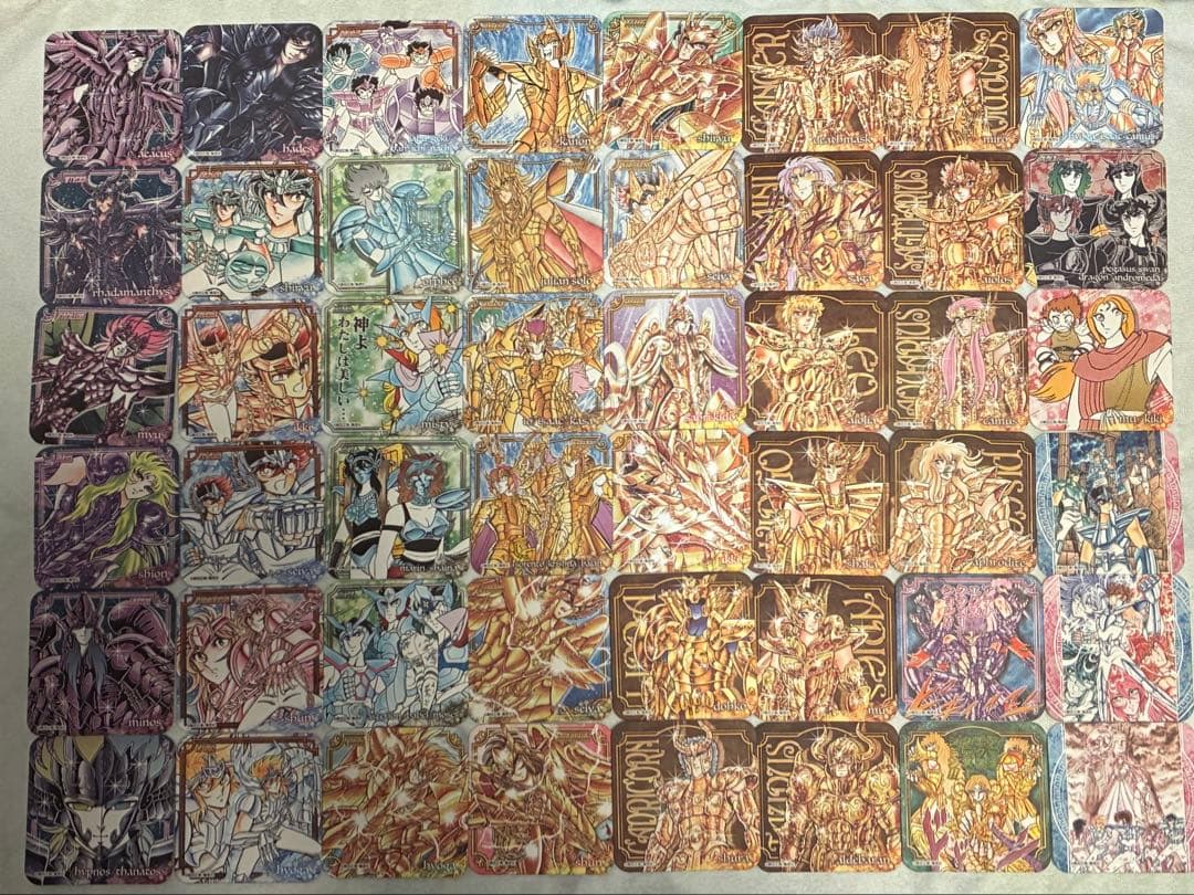 聖闘士星矢 アートコースター コンプリート ジャンプ展