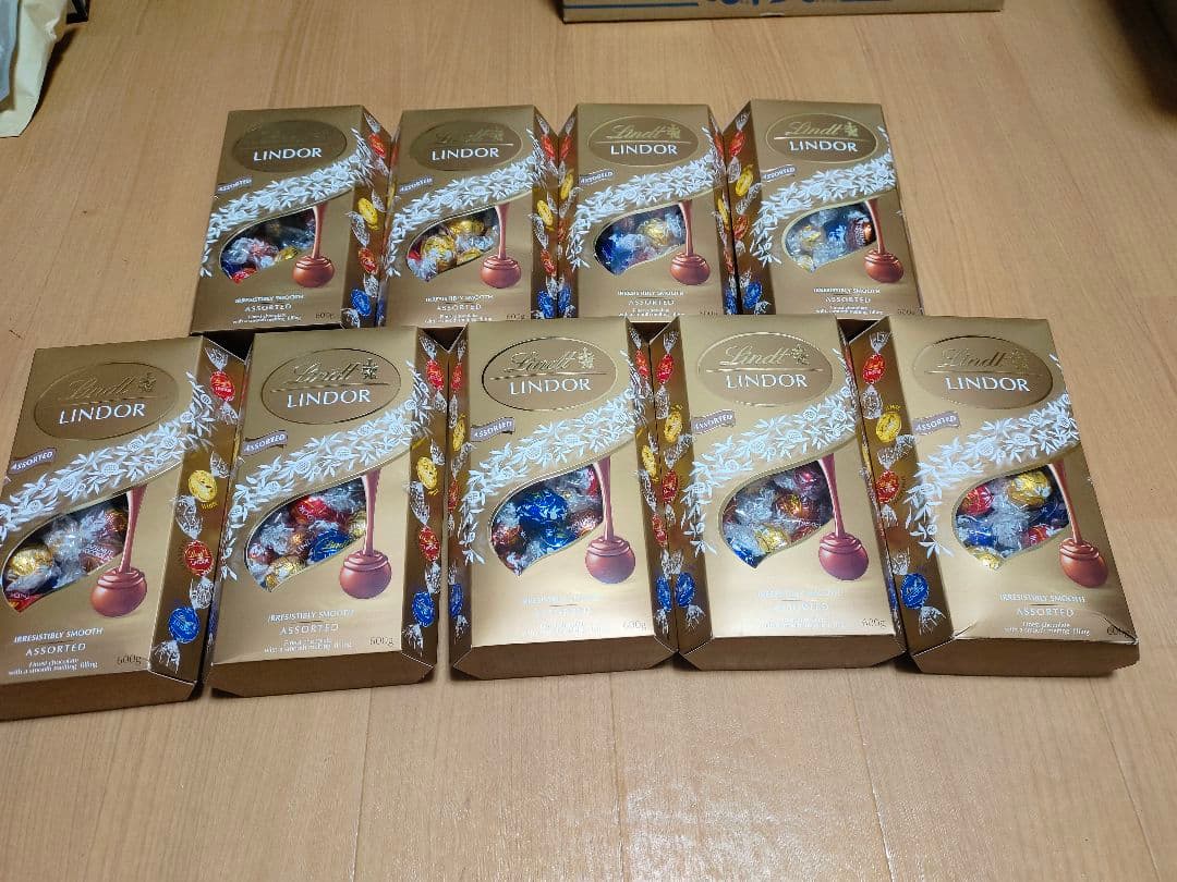 リンツ リンドール 4種アソート 敬老の日 600g （9個）