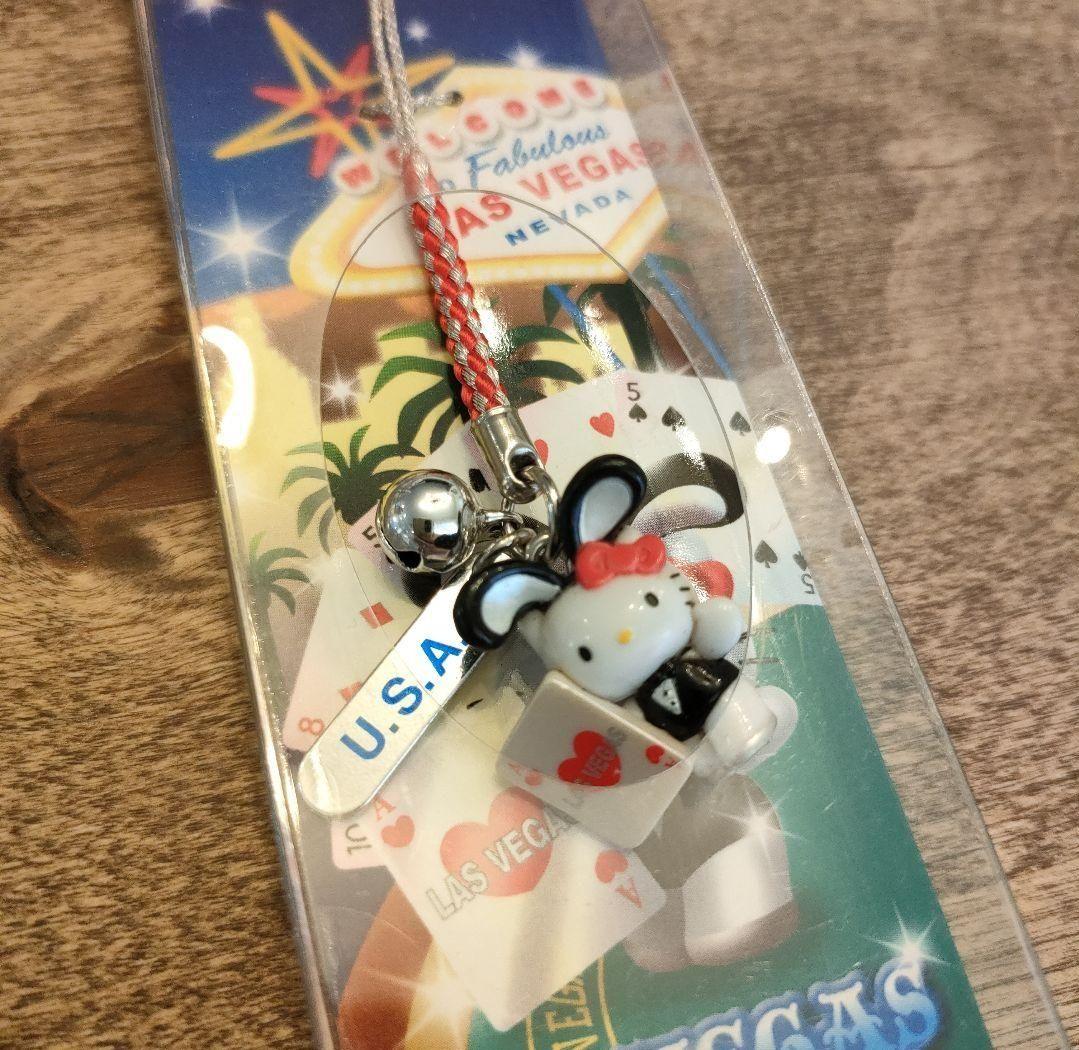 ご当地キティ　ラスベガス　バニーストラップ