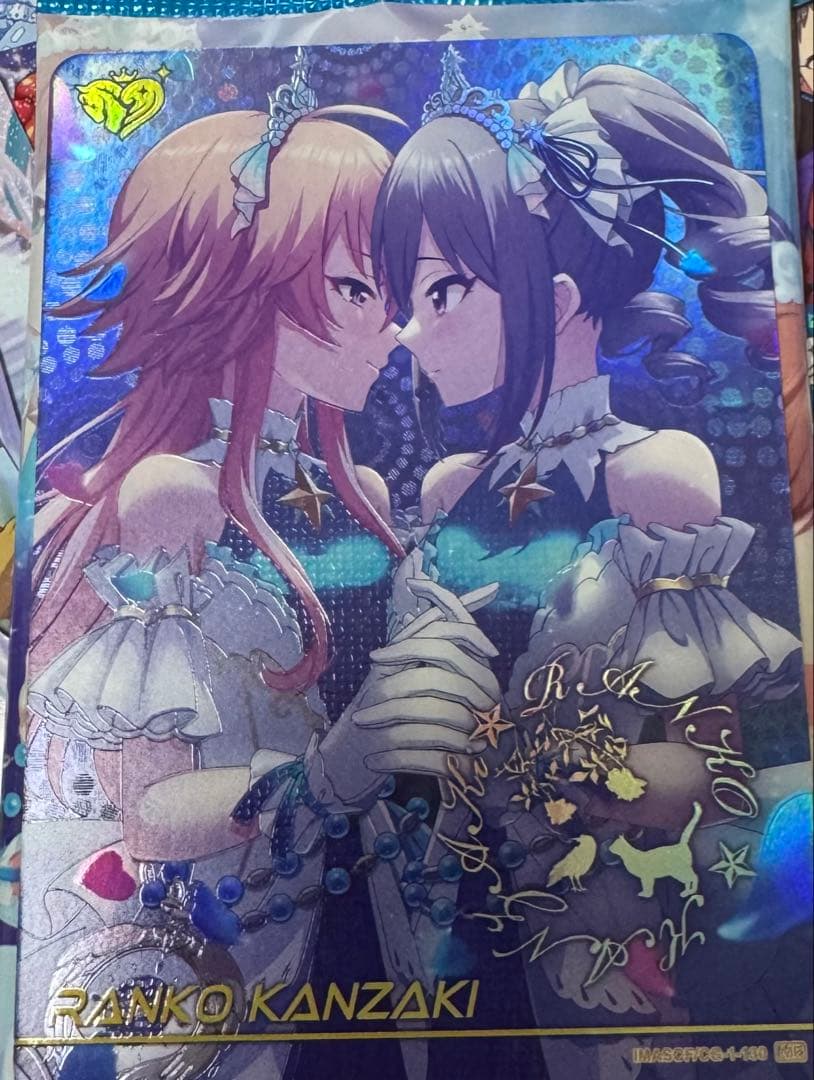 神崎蘭子 二宮飛鳥 カードフォリオ MR ダークイルミネイト デレマス