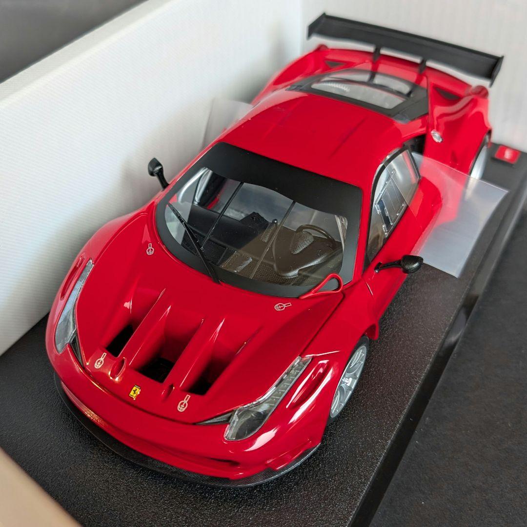 ホットウィール 1/18 FERRARI 458 ITALIA GT2