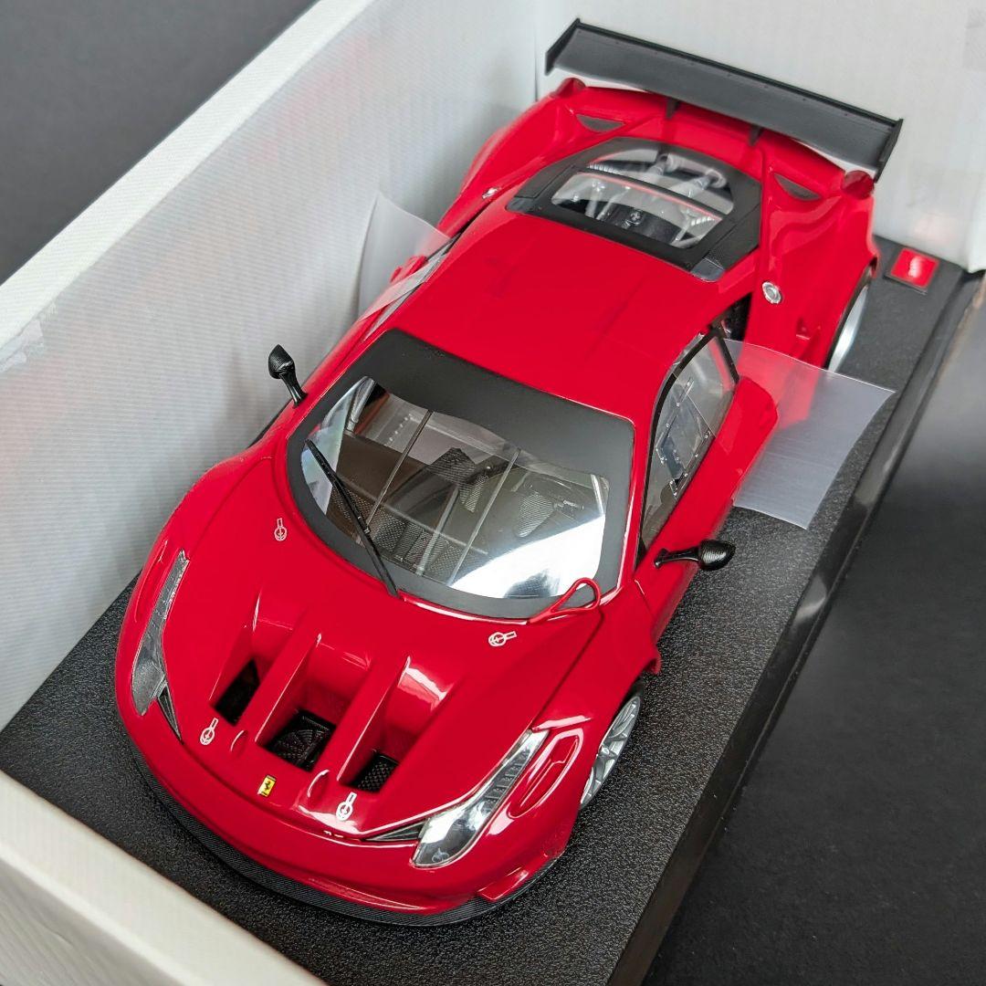 ホットウィール 1/18 FERRARI 458 ITALIA GT2