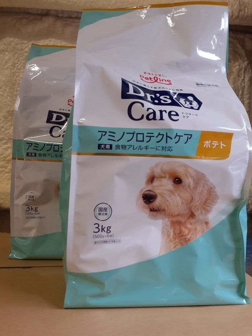 minami様ドクターズケア犬用療法食アミノプロテクトケアポテト3kg×2袋