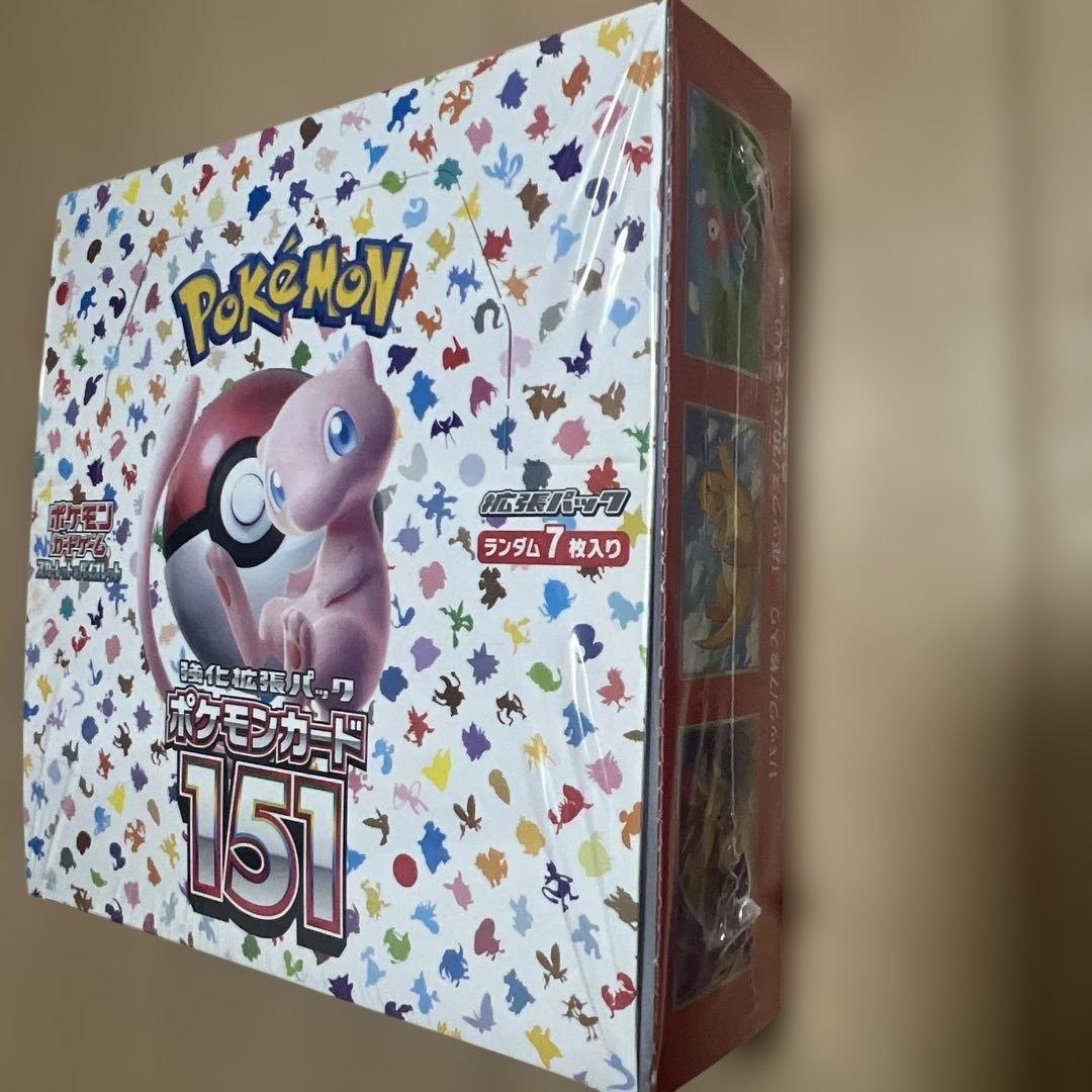 ポケモンカード151 1box シュリンク付き