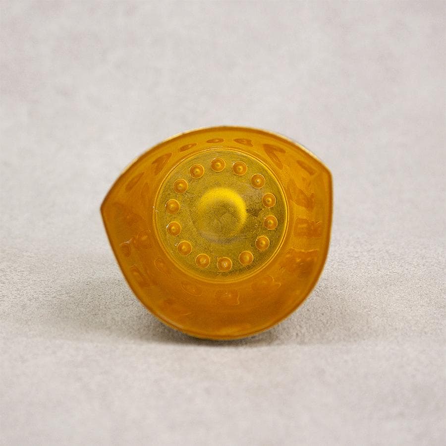 吉田華正 クリスタルガラス 光琳蒔絵 茶器 共箱 共布 栞 漆芸作家