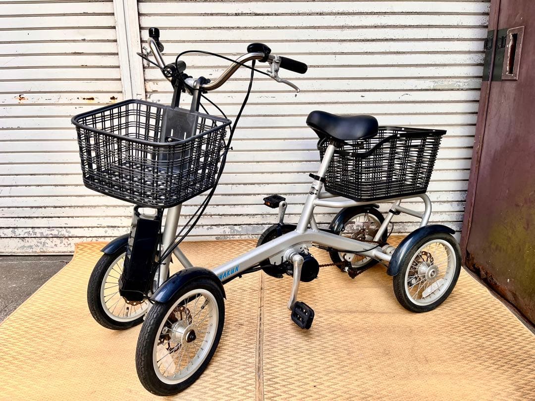 ②【送料無料】電動アシスト自転車 KENKAKUN 陽報　4輪