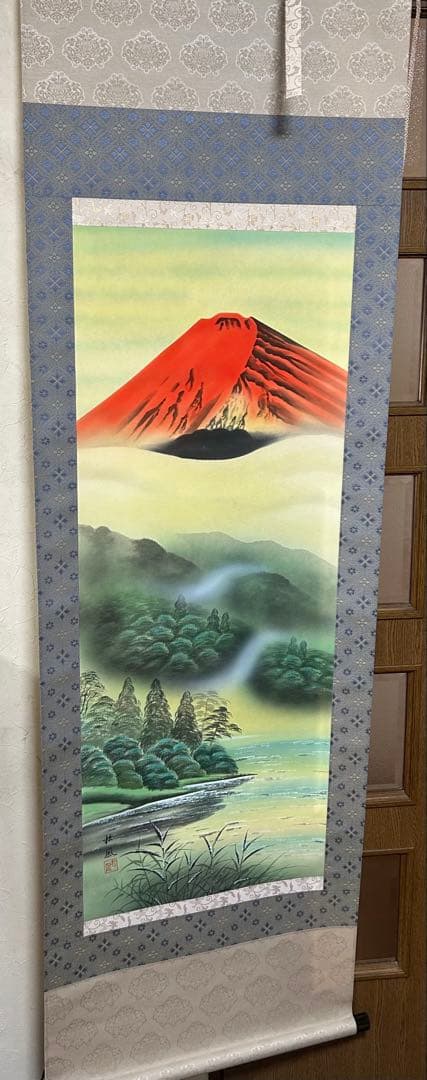 掛け軸12本　桐箱セット　銀座トップアート