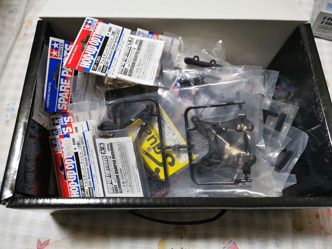 タミヤ TRF201 オプション　スペアパーツ多数 ESCモーターサーボ付き