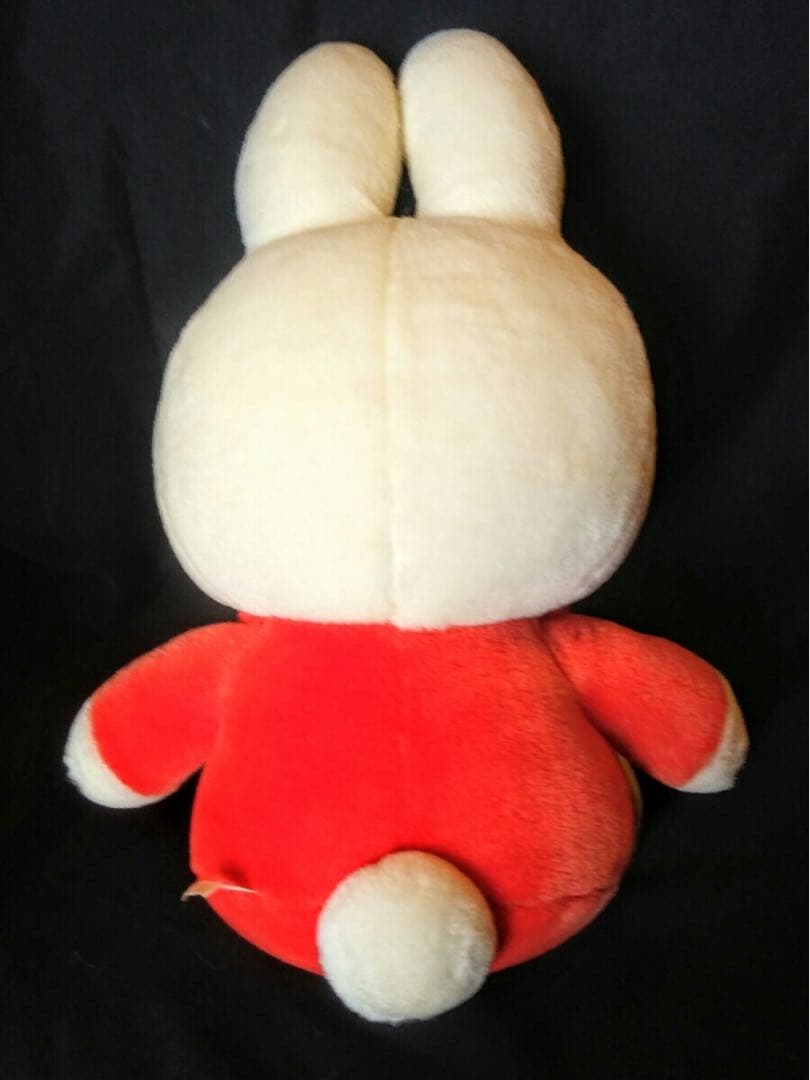 90年代　当時物　ミッフィー　35㎝　レトロぬいぐるみ　日本製　セキグチ製