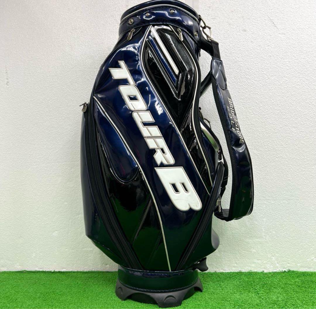BRIDGESTONE ブリヂストン　ゴルフバッグ　キャディバッグ　9インチ