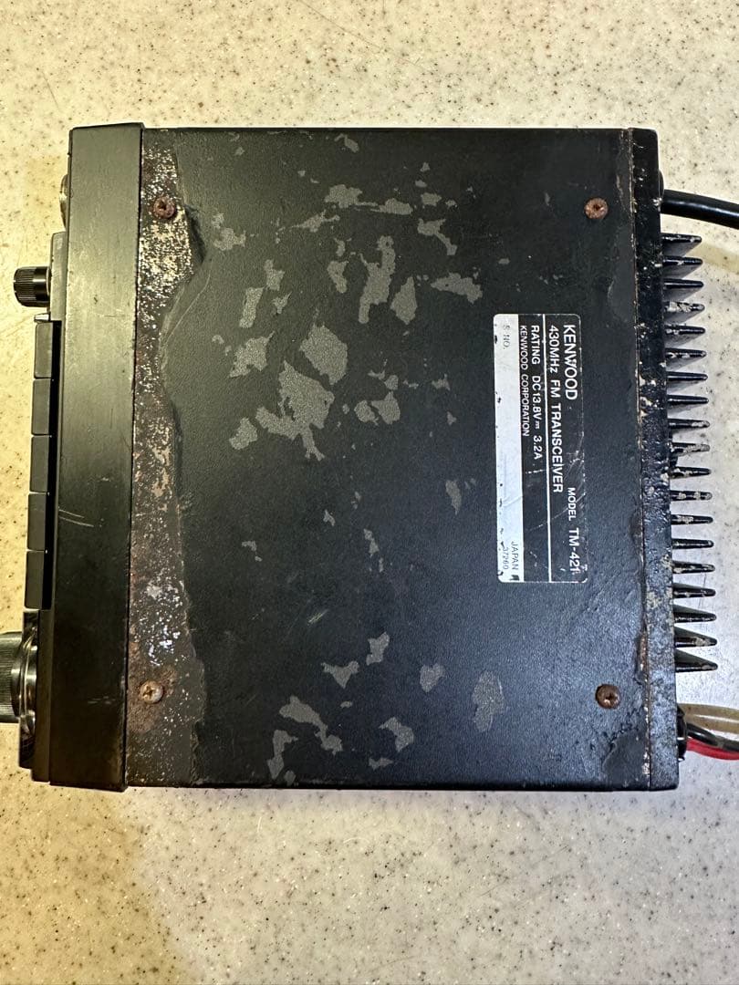 トランシーバー KENWOOD 430MHz FM transceiver TM-421