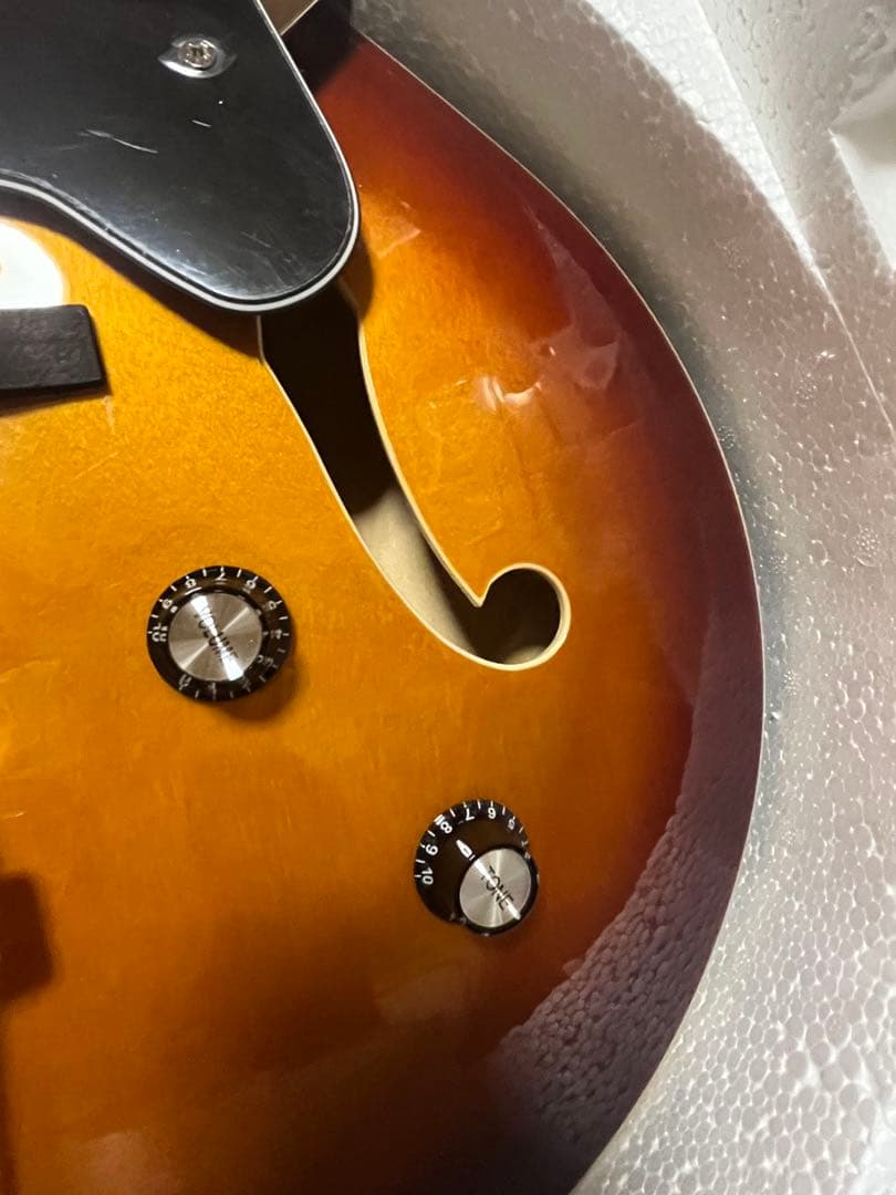 ギター GROTE Jazz Electric Guitar Semi-Hollow