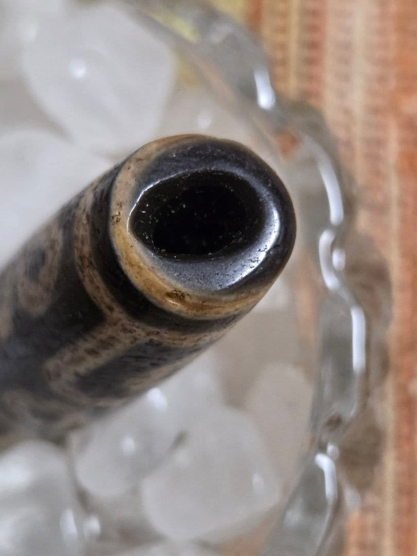 044天珠　九眼天珠　大穴シリーズです！dzibeads！