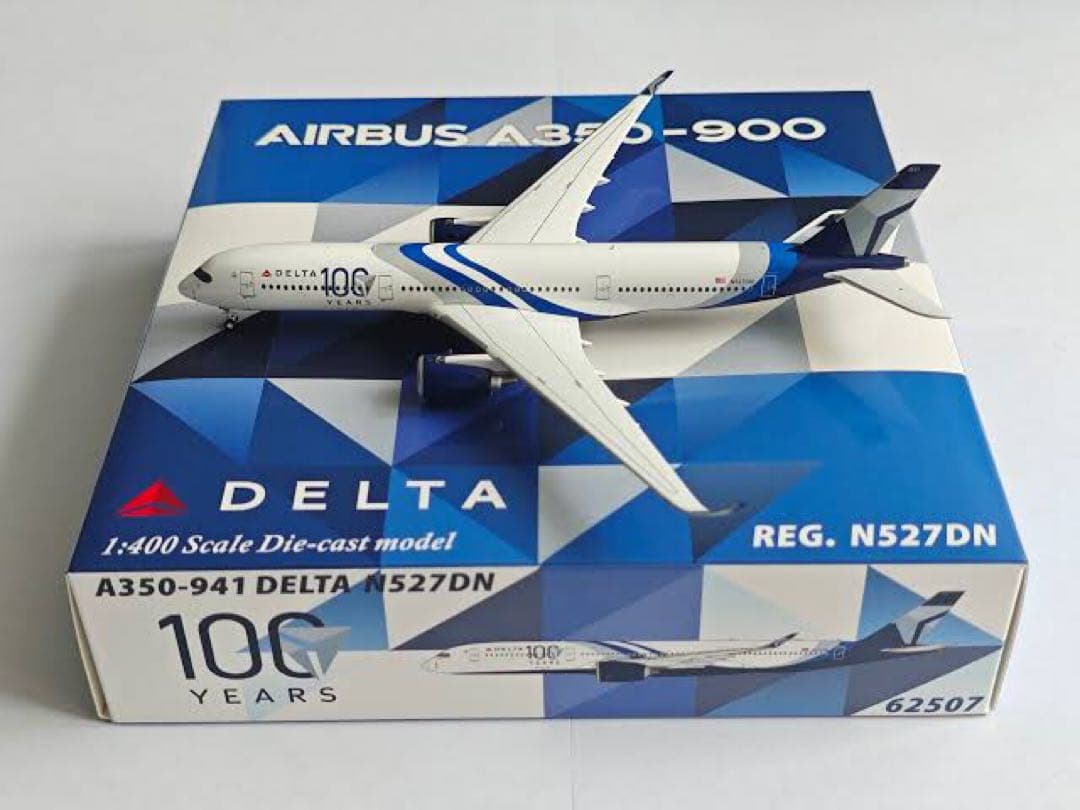 デルタ航空 A350-900 100 YEAR Special Livery