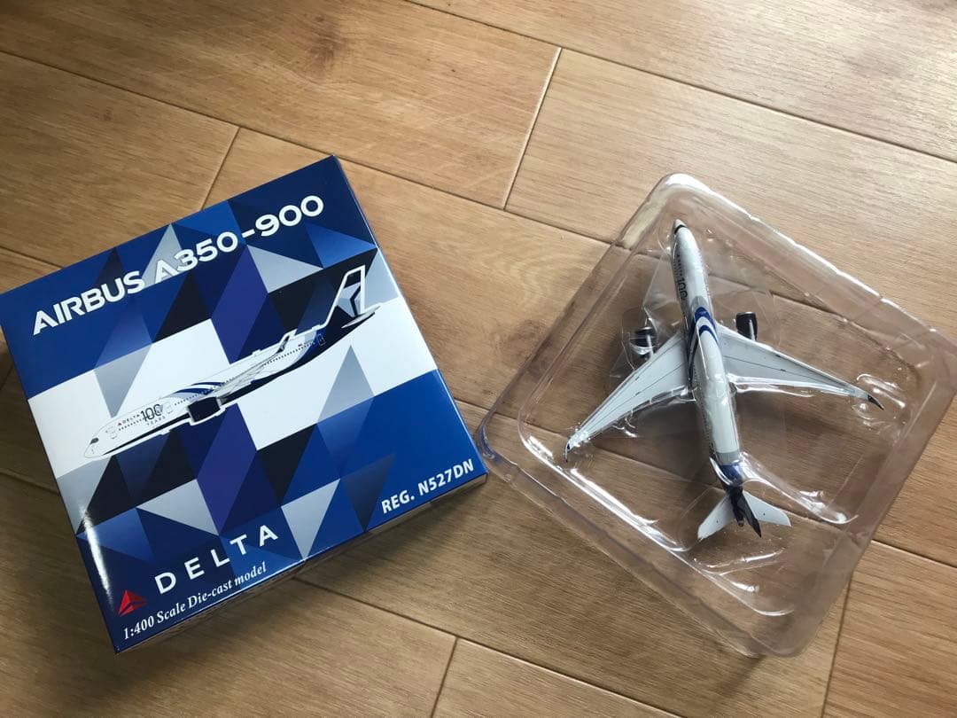 デルタ航空 A350-900 100 YEAR Special Livery