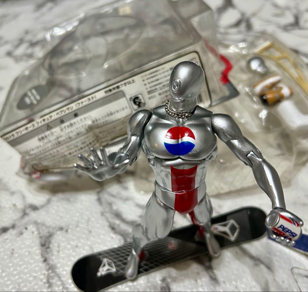 ペプシマン（ファースト） ウルトラフリーポーズフィギュア スノーボード