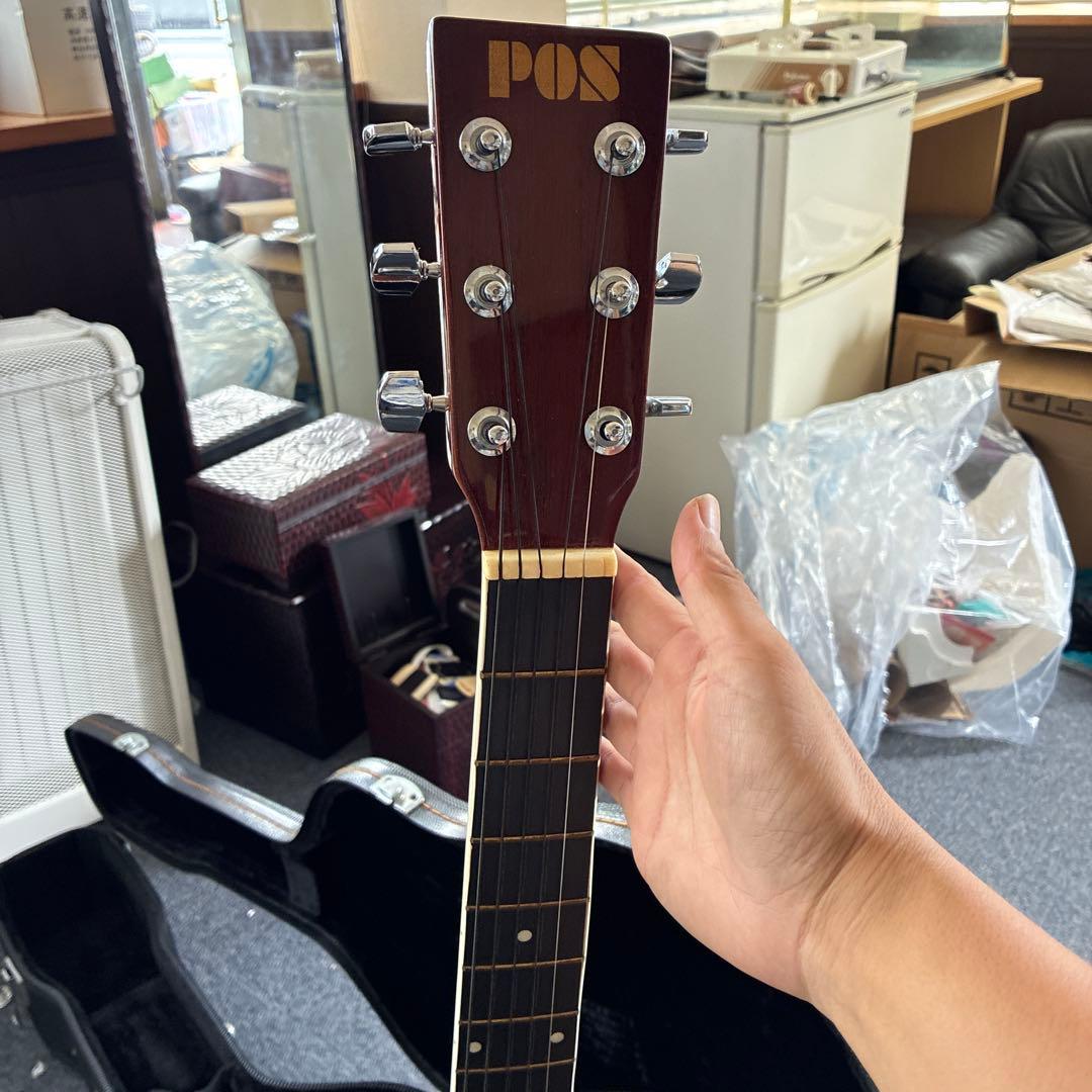 POS アコースティックギター ケース付き
