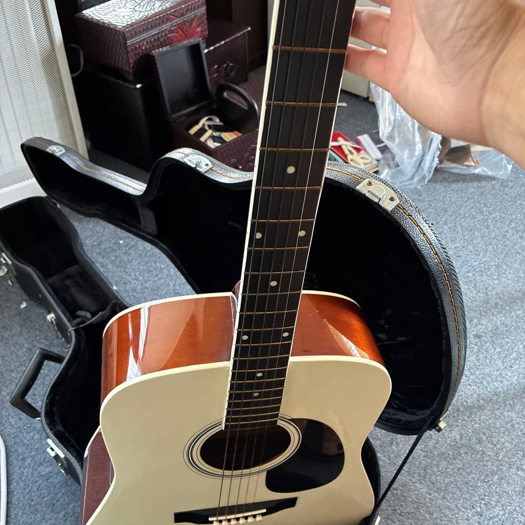 POS アコースティックギター ケース付き