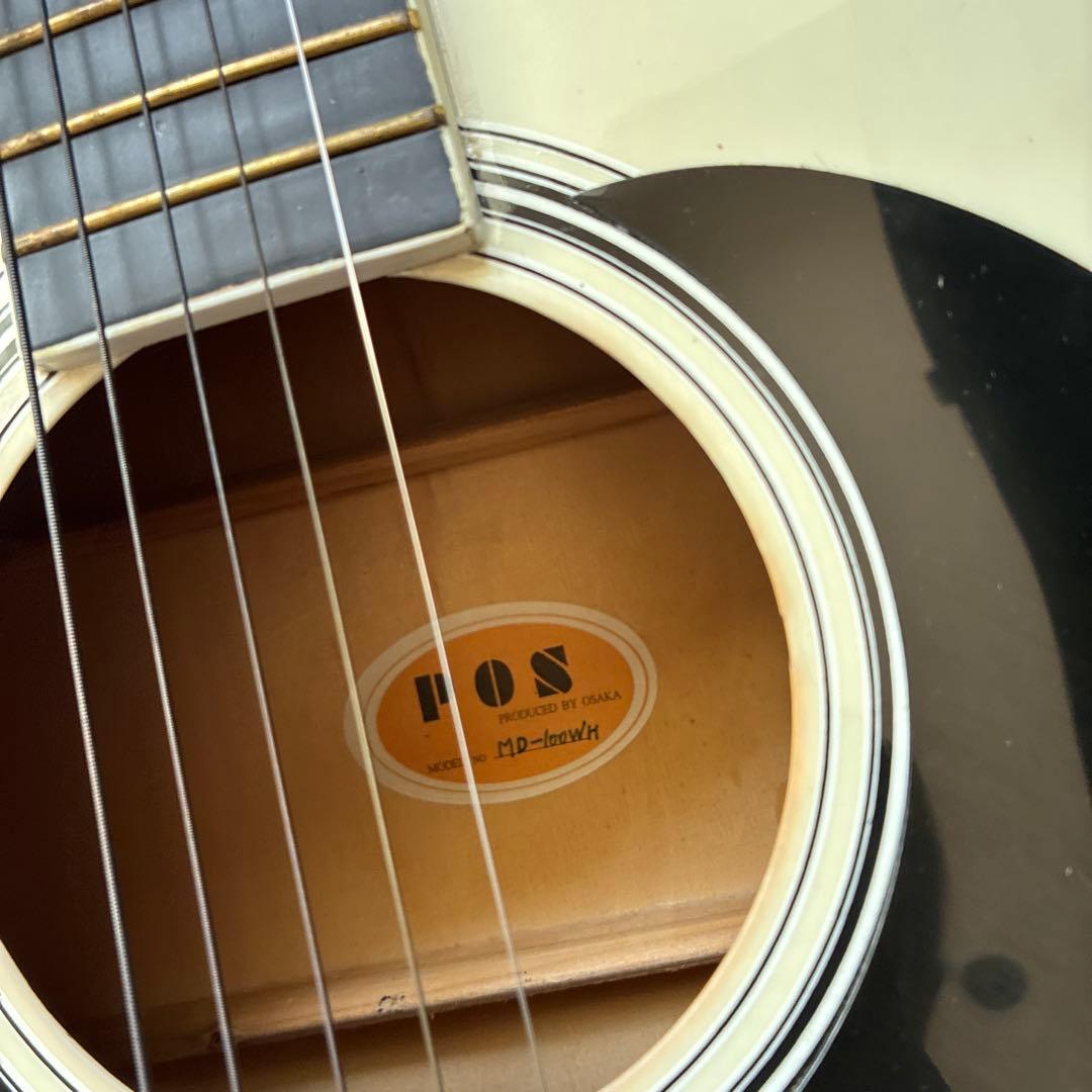 POS アコースティックギター ケース付き