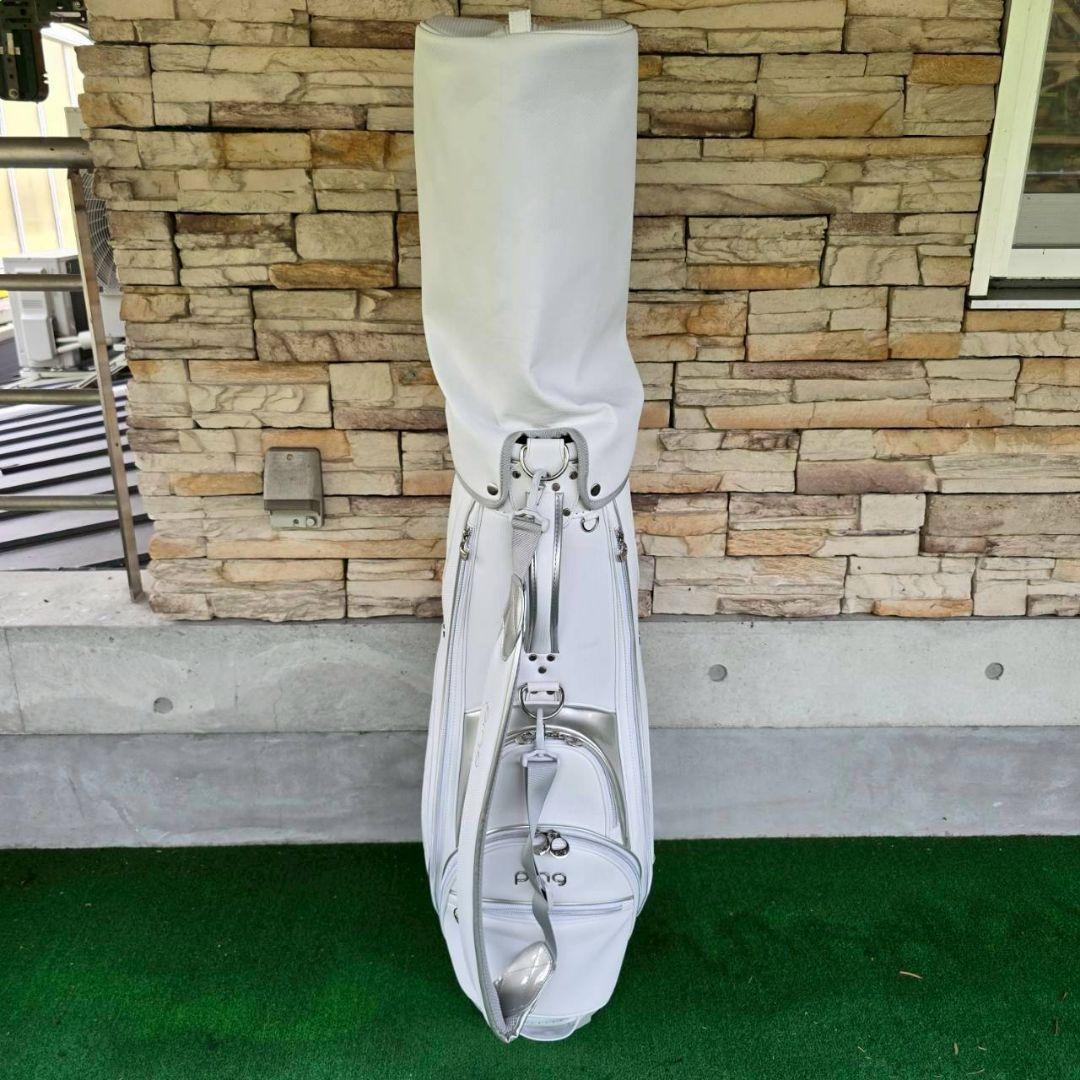 PING ピン レデースキャディバッグ ホワイト