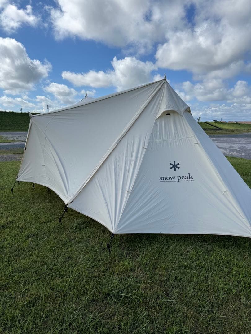 【美品】【廃盤品】 peak テント　 ランドステーションmアイボリー