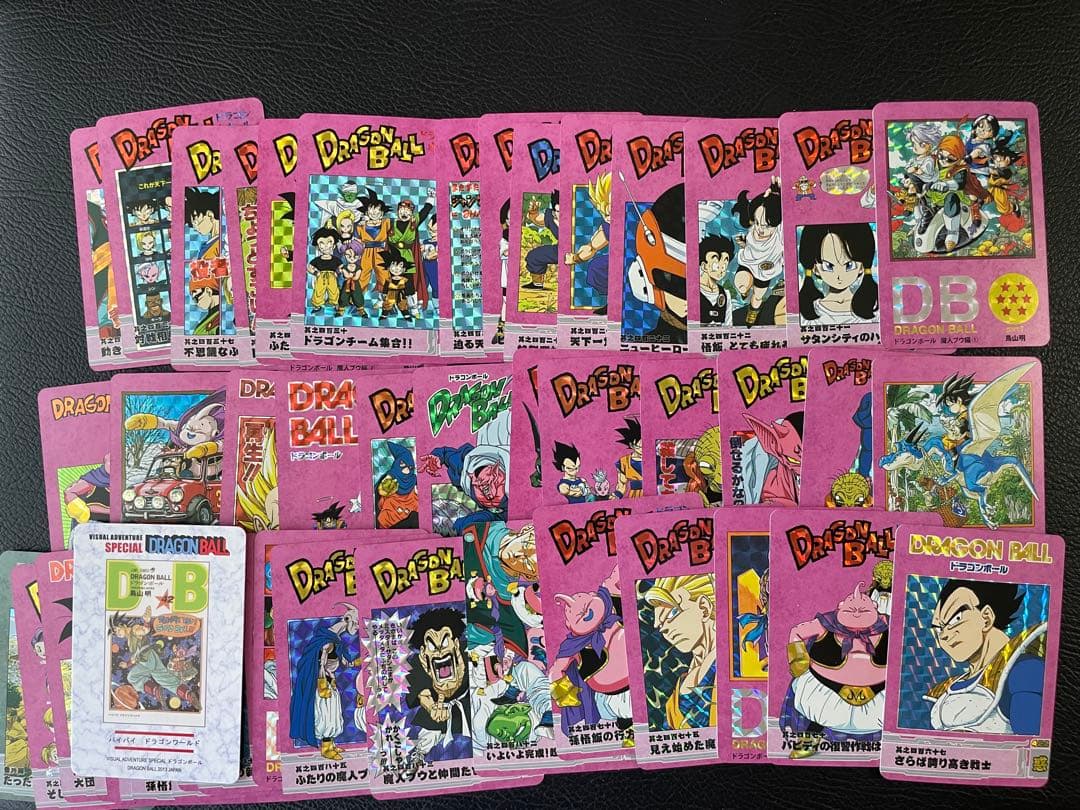 481枚　表紙扉絵　ドラゴンボール　キラカード