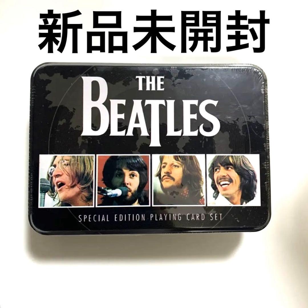 新品未開封2009年THE BEATLESビートルズ特別版トランプセットブリキ箱