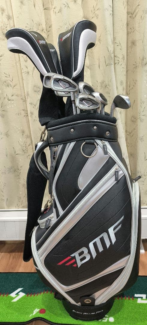 【最終値下げ】ゴルフクラブセット　BMF　 キャディバッグ付き　初心者