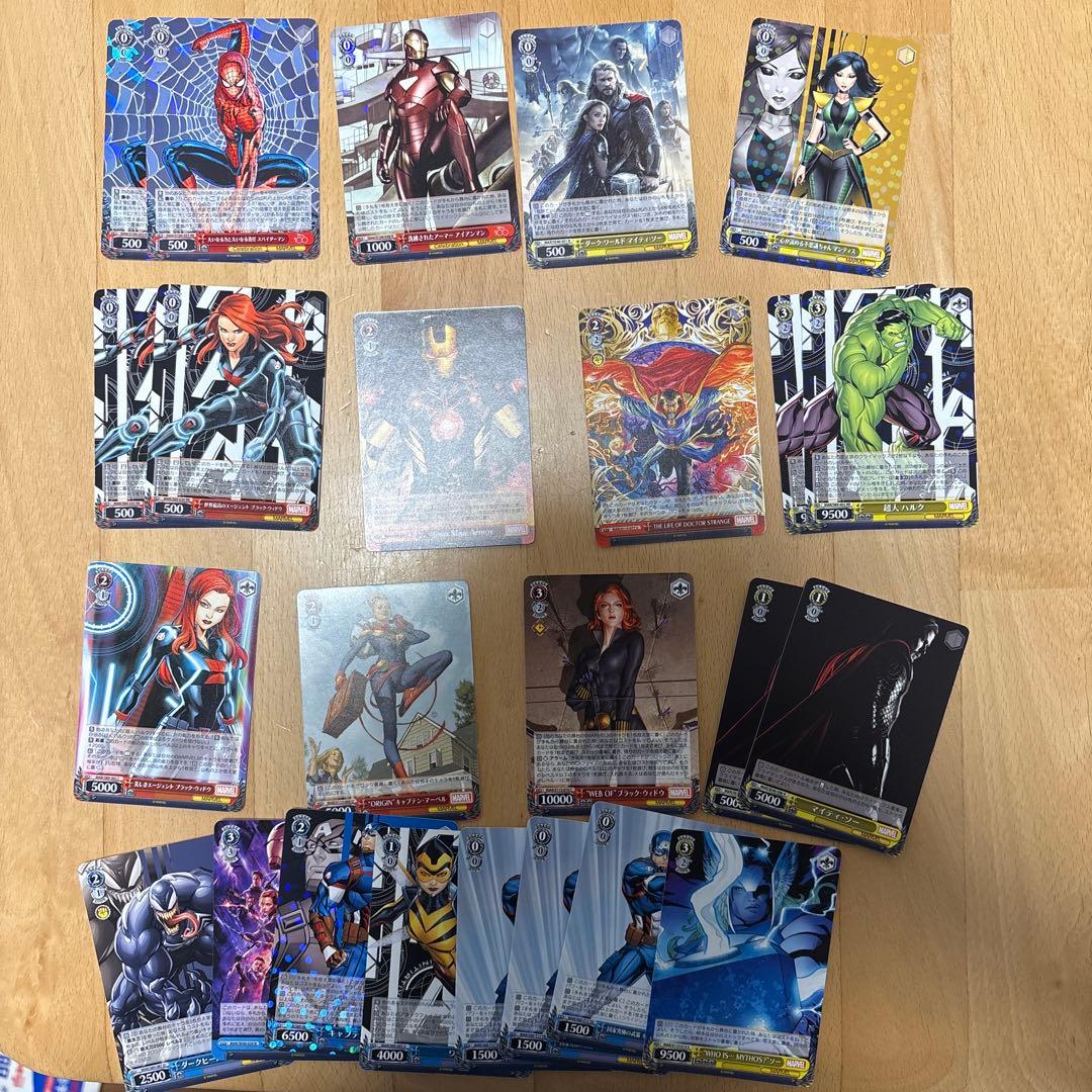 ヴァイスシュヴァルツ MAVEL デッキ➕パーツ