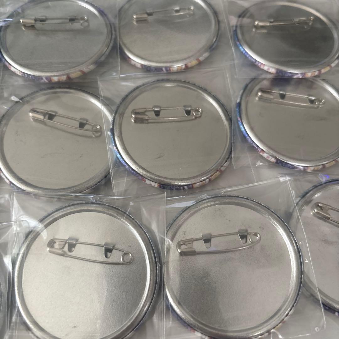 プロセカ　青柳冬弥　グリ缶　10A グリッター缶バッジ 純ブラ特訓後　30点