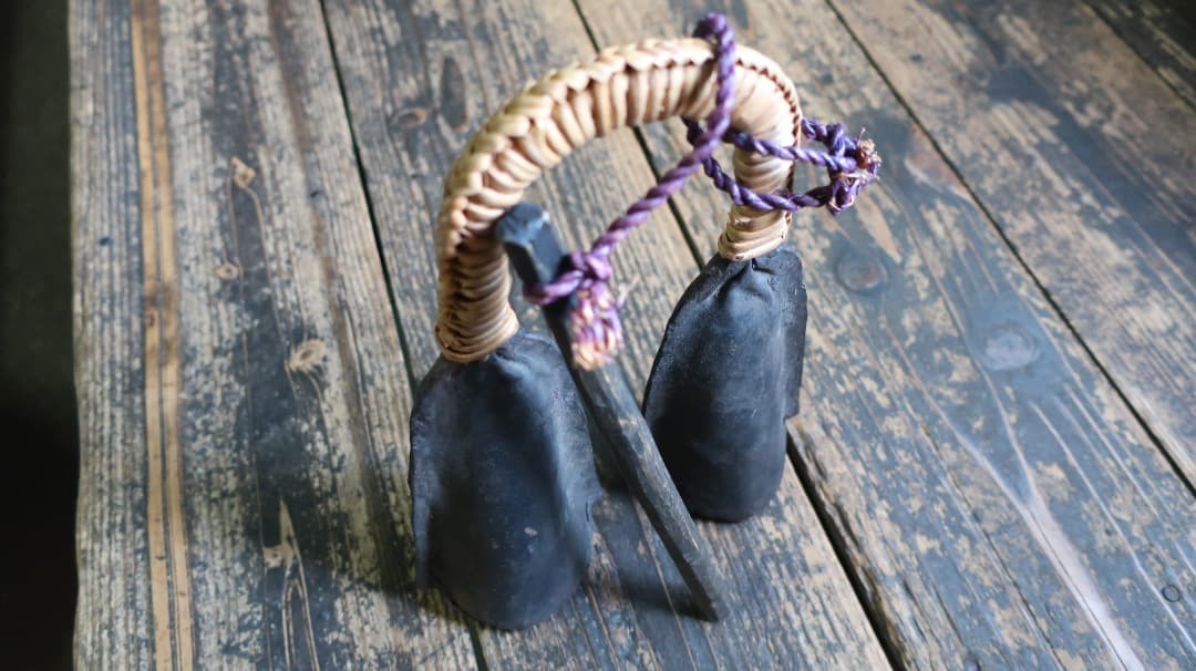 動画あり 民族楽器 アフリカンベル カウベル