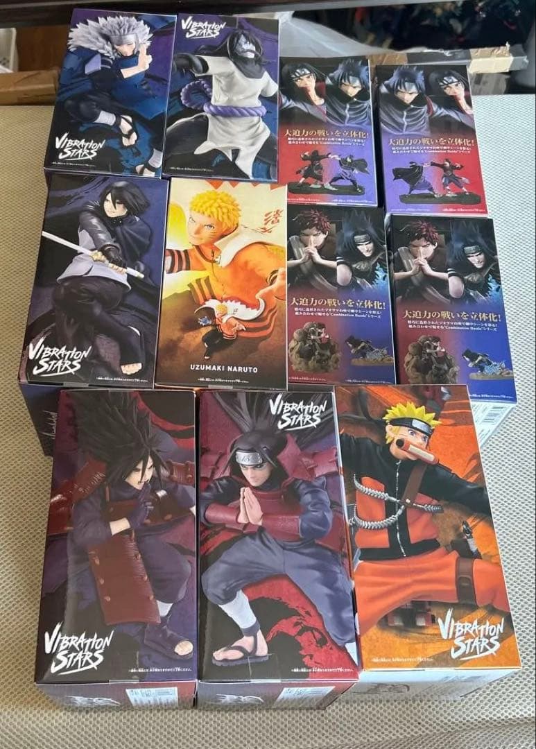 新品・未開封　NARUTO　プライズ　フィギュア　11点　まとめ売り