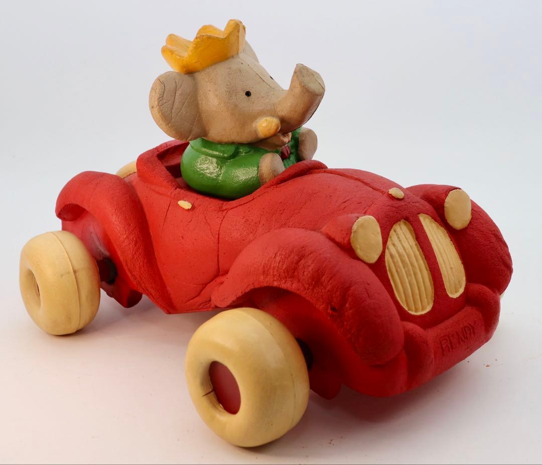 象のババール BENDY スクイーズ レアアイテム 全長約25cm ビンテージ品