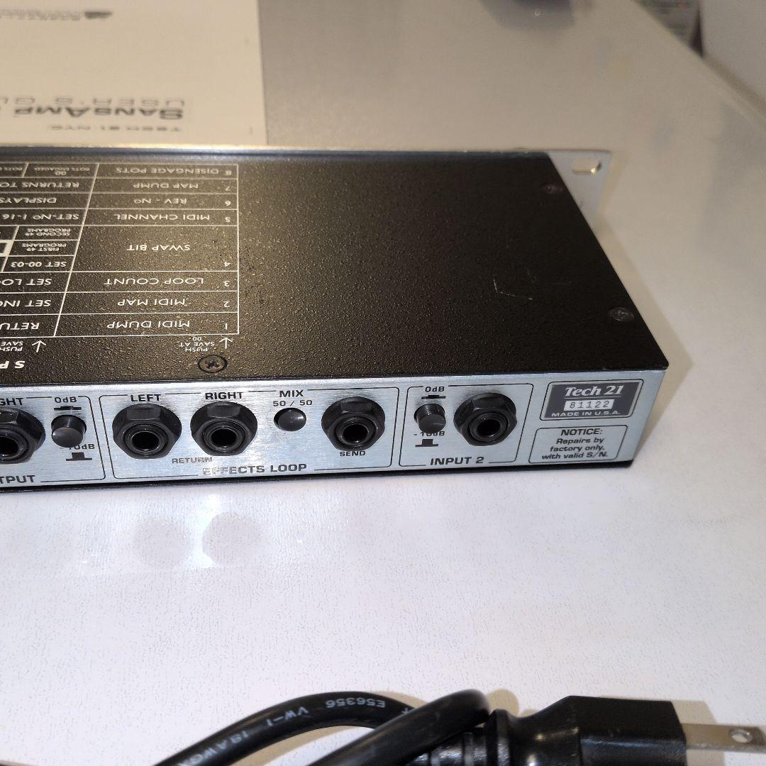 名機　SansAmp PSA-1 プリアンプ　アンプシミュレーター　美品