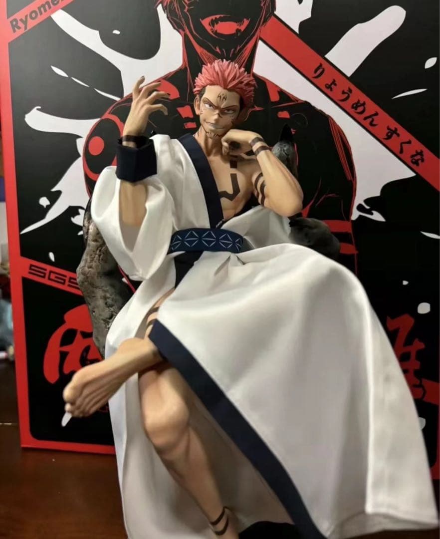 呪術廻戦 両面宿儺 伏黒恵 ガレージキット ガレキ スタチュー③