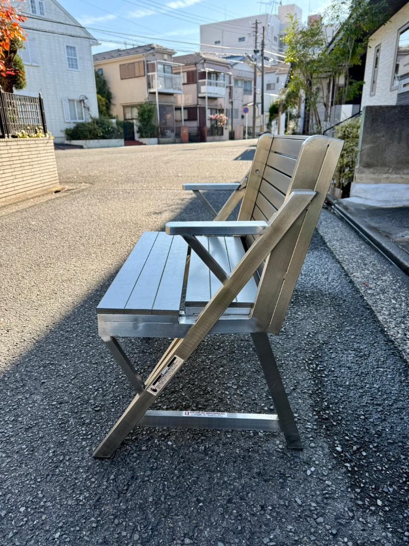 ダルトン ステンレステーブル&ベンチ 手渡し希望