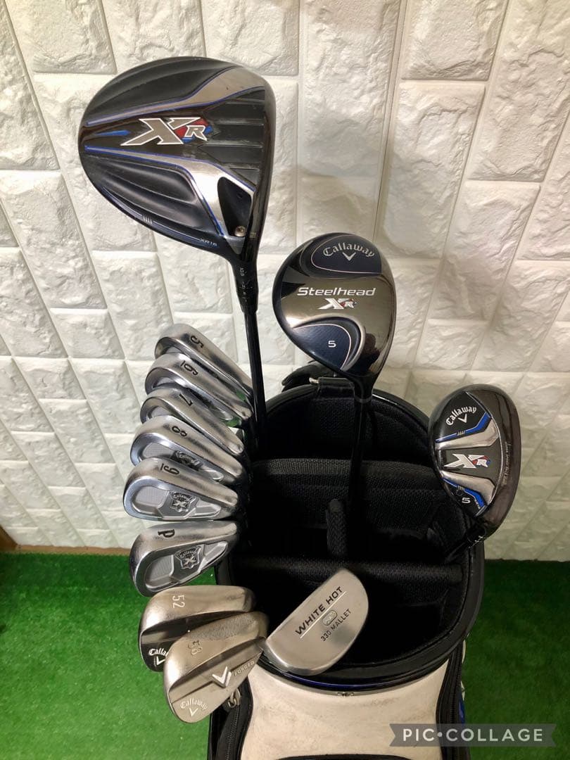 初心者おすすめ☆メンズ ゴルフクラブセット☆キャロウェイ☆3点式ツアーバッグ付
