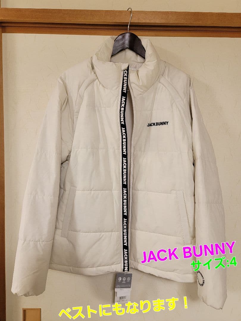 【最終価格】Jack Bunny!! ジャケット ホワイト (メンズS)