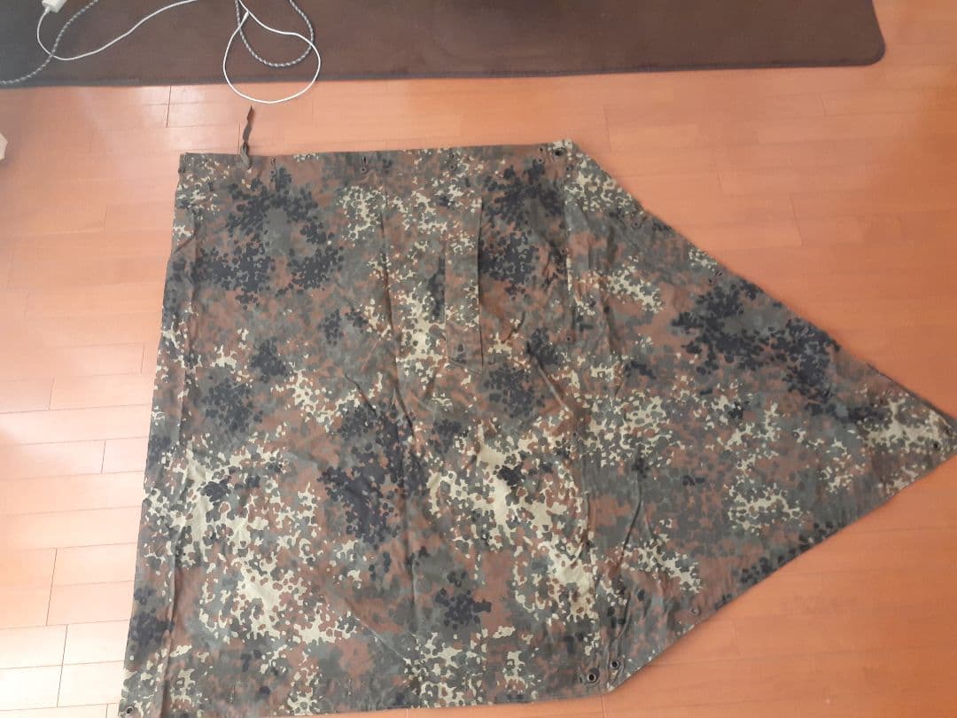 ドイツ軍幕２枚セット　パップテント