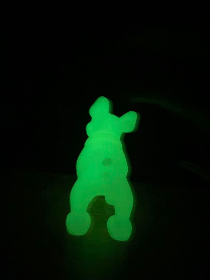 MEDICOM TOY ×NEIGHBORHOOD 犬のフィギュア 溜光素材