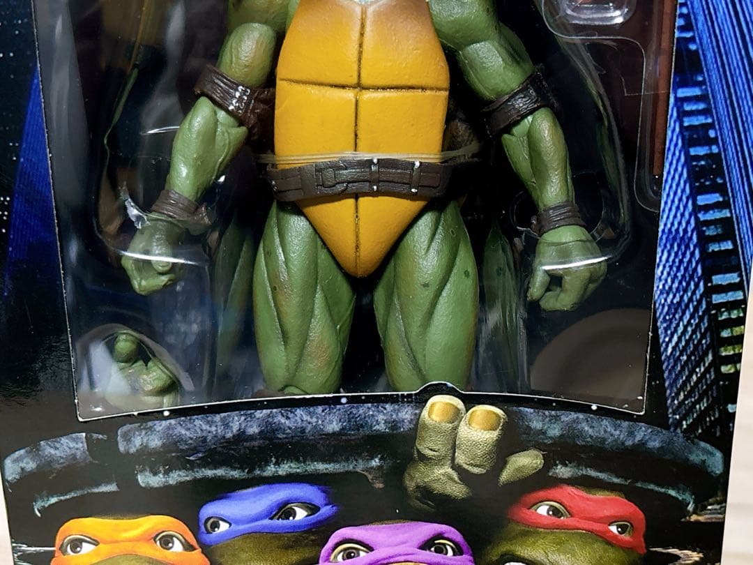 NECA製　ティーンエイジ・ミュータント・ニンジャ・タートルズ　ミケランジェロ