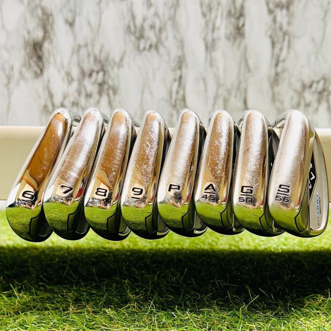 【豪華8本】キャロウェイ Aiスモーク マックスファースト メンズアイアンセット